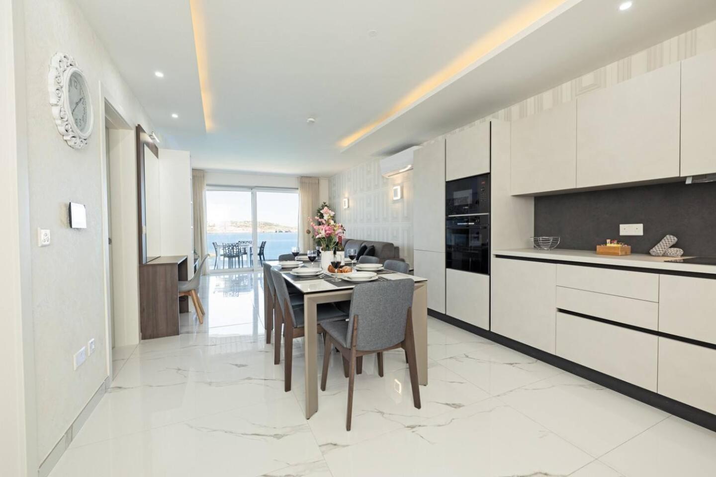 Ivory Seafront With Views!- Fl 13 By Homely Appartement San Pawl il-Baħar